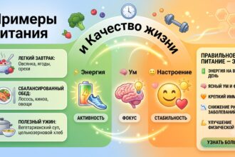 Примеры питания и качество жизни