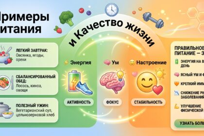 Примеры питания и качество жизни