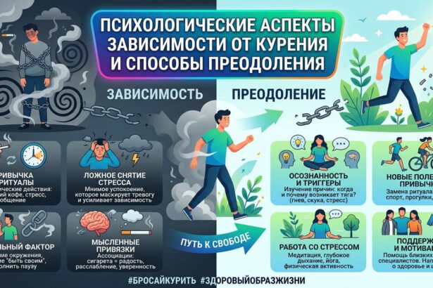 Психологические аспекты зависимости от курения и способы их преодоления